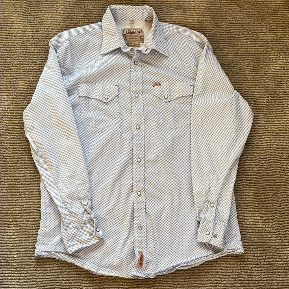 Men's Long Sleeve Button-Up Shirt